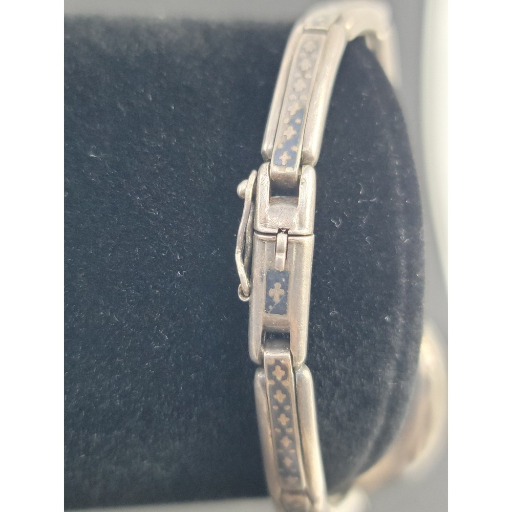 Vintage Lady Racine .935 Hallmarked Silver Womens 7j Gallet Watch Working - Picture 5 of 9